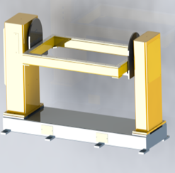 "ESTUN Pozitioner akse horizontal ESP-1D-500 - Belastning 500kg / Effekt 2kw / Moment 1000Nm"