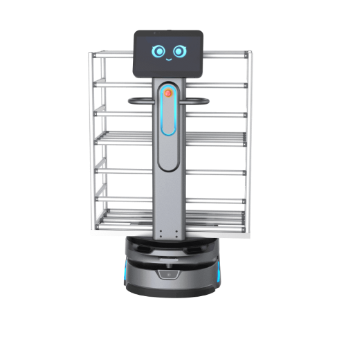 ORIONSTAR LuckiBot Pro Carry3 - Robot di servizio intelligente (docking station inclusa)