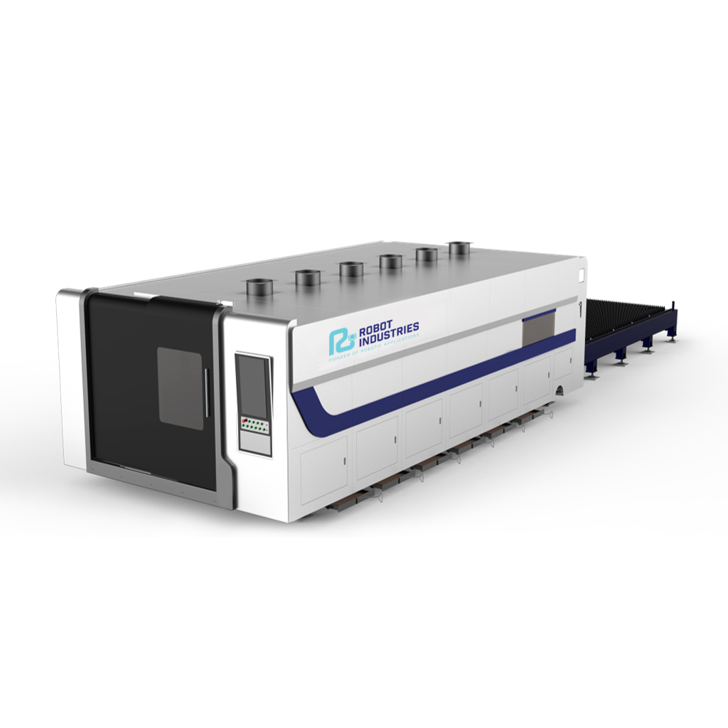 Robot Industries Laser Cutting CNC, 3000W power, 2500x12000mm table dimension