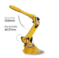 Robot industrial RI20/10-2000-HI - 6 axis industrial robot / Payload: 10Kg / Arm reach: 2000mm  / Repeatability ±0.03mm