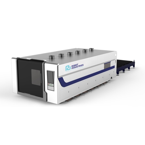 Robot Industries Laser Cutting CNC, 40000w power, 2500x12000mm table dimension