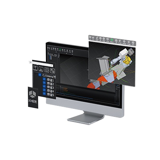 RI 3D smart welding programming - vision and laser teaching-free intelligent welding system